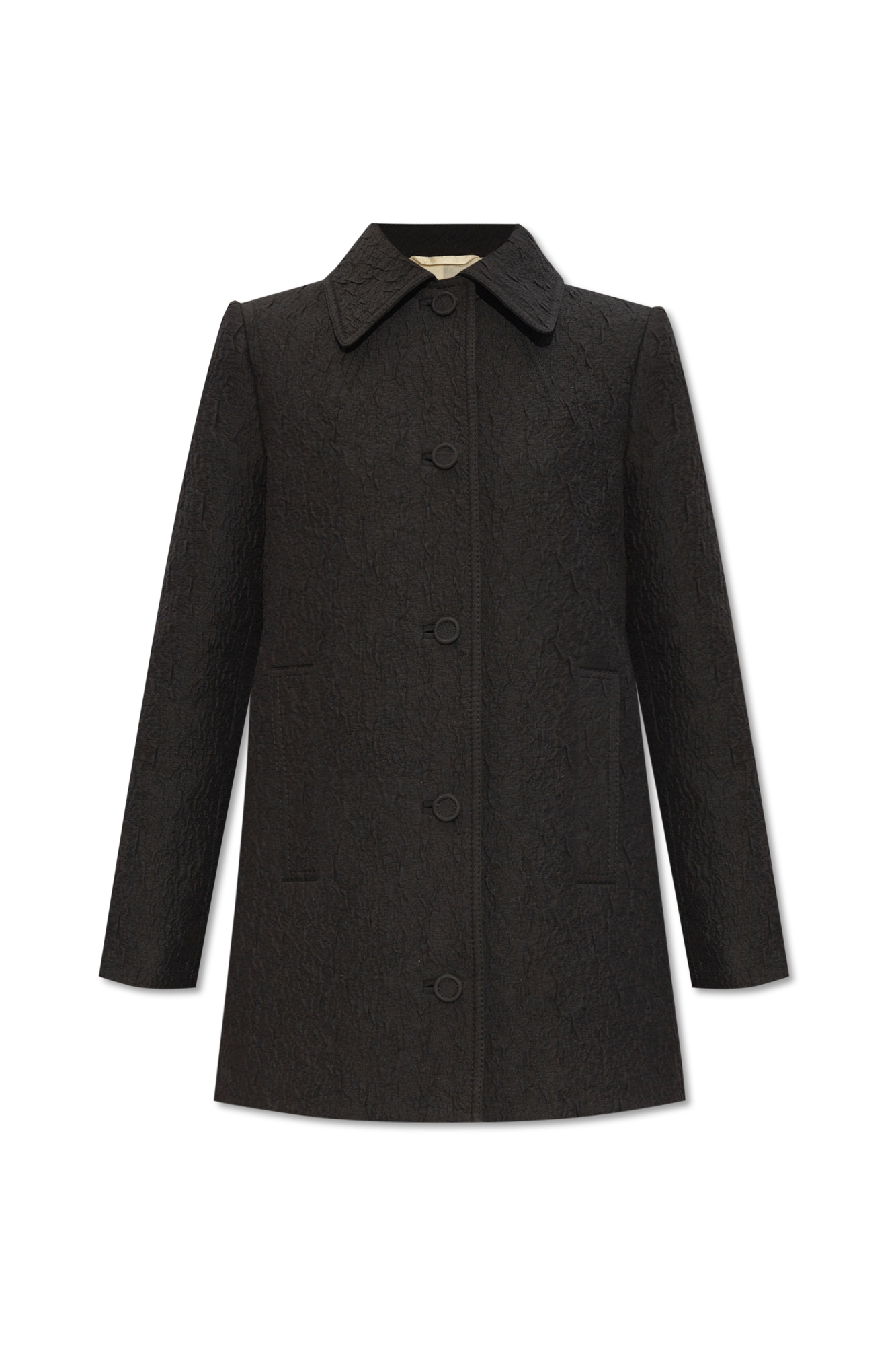 Gucci Coat with textured pattern | Women's | Vitkac